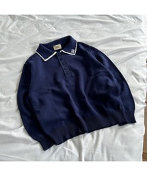 codegraphy（コードグラフィー）の「CGP Square Logo One Point Knit Polo（ニット/セーター）」