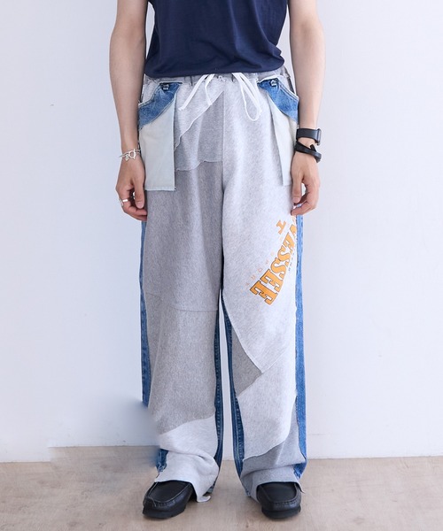 DISCOVERED(ディスカバード)の「DISCOVERED "newsed" Sweat x Denim Pants(デニムパンツ・メンズ・その他1・FREE)」の3枚目の写真