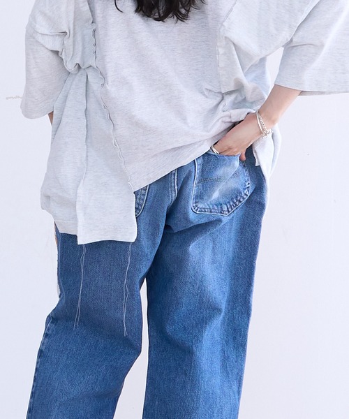 DISCOVERED(ディスカバード)の「DISCOVERED "newsed" Sweat x Denim Pants(デニムパンツ・メンズ・その他1・FREE)」の6枚目の写真