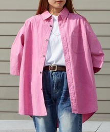 Garance et VioLette（ギャランスエトヴィオレット）の「Garance et VioLette/ギャランスエトヴィオレット ケミカル加工 オーバーハーフスリーブシャツ 2026年春夏（シャツ/ブラウス）」