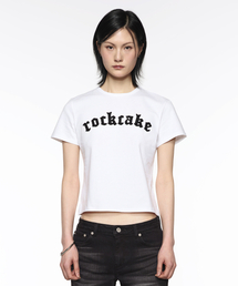 Small Logo Crop Top - White