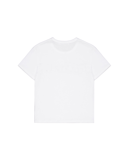 ROCKCAKE(ロックケーキ)の「Small Logo Crop Top - White(Tシャツ/カットソー・レディース・その他・SMALL)」の3枚目の写真