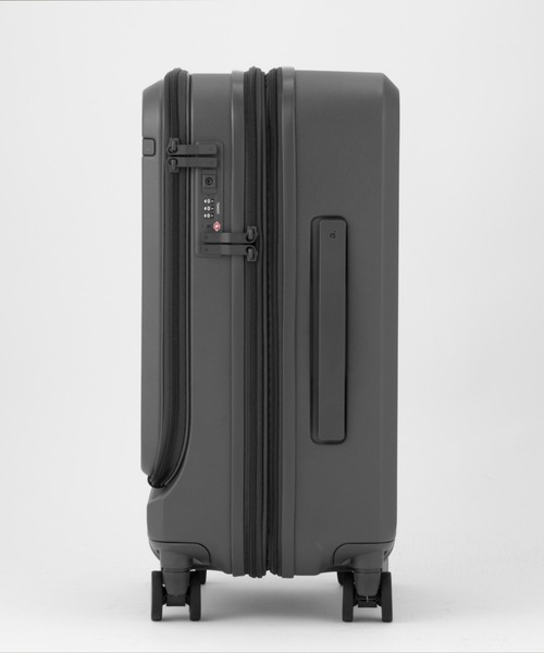 ace.(エース)の「スーツケース トルク 機内持込 エキスパンド キャスターストッパー 14.0インチPC A4 40/48L 2-3泊 09091(スーツケース/キャリーバッグ・レディース・ブラック/アッシュグレー・S)」の22枚目の写真