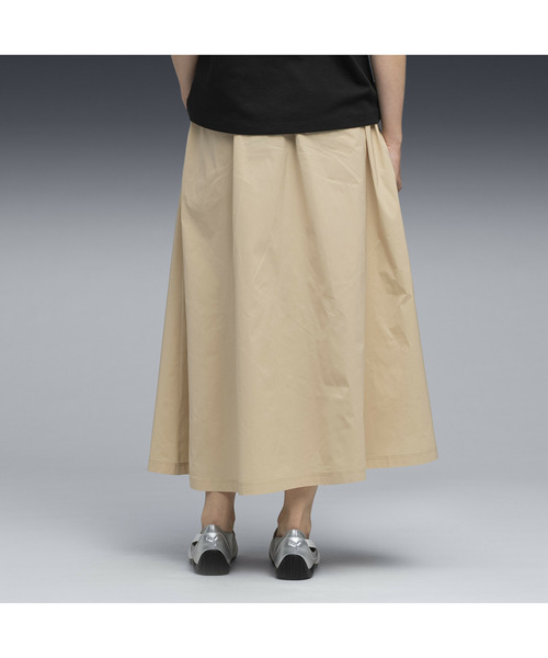 PUMA（プーマ）の「PUMA プーマ ウィメンズ ESS エレベーテッド ウーブン スカート WOVEN SKIRT（スカート・レディース・ブラック/ブラウン・SMALL/X-LARGE/LARGE/MEDIUM）」の9枚目の写真