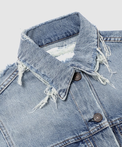Acne Studios(アクネストゥディオズ)の「FN-WN-OUTW001192(デニムジャケット・レディース・その他・34)」の3枚目の写真
