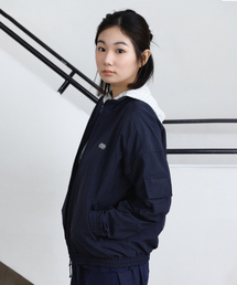 PARAKEET（パラキート）の「ハーフネックナイロンジャケット（ダークネイビー）（ナイロンジャケット）」