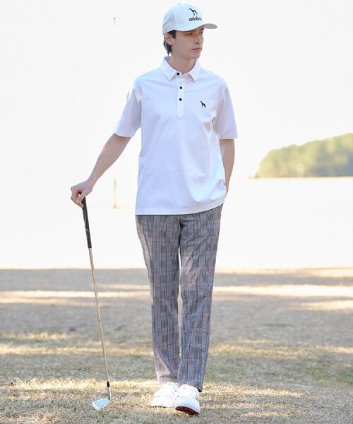 adabat(アダバット)の「【ADABAT NAVY】接触冷感/抗菌防臭/UVカット クールデオドラントジャージ 半袖ポロシャツ(ポロシャツ・メンズ・ライトブルー/ブラック/ピンク系/ホワイト・46/52/50/48)」の13枚目の写真