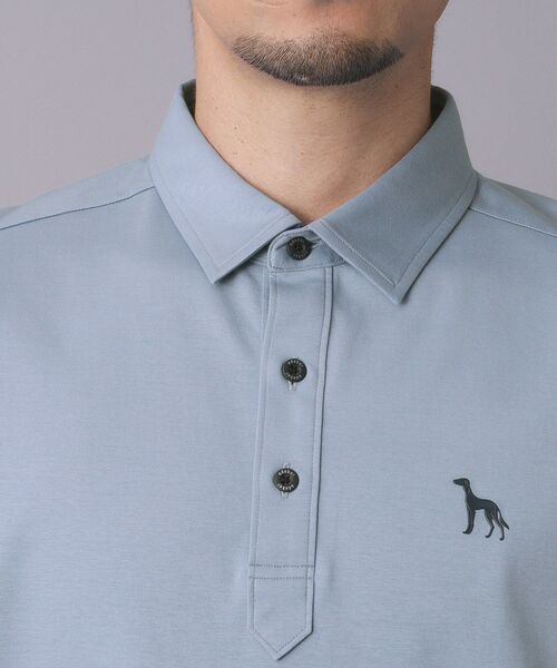 adabat(アダバット)の「【ADABAT NAVY】接触冷感/抗菌防臭/UVカット クールデオドラントジャージ 半袖ポロシャツ(ポロシャツ・メンズ・ライトブルー/ブラック/ピンク系/ホワイト・46/52/50/48)」の22枚目の写真