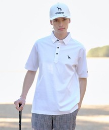 adabat（アダバット）の「【ADABAT NAVY】接触冷感 抗菌防臭 UVカット クールデオドラントジャージ 半袖ポロシャツ（ポロシャツ）」