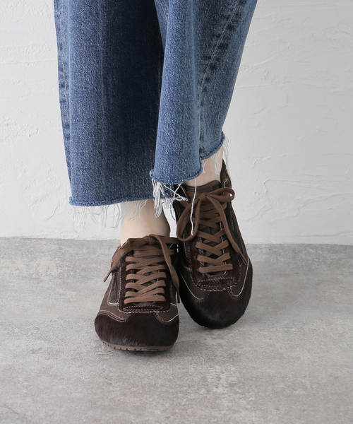 FRAMeWORK（フレームワーク）の「VANS/バンズ super lowproPONY HAIR（スニーカー・レディース・ブラウン・25cm/24cm/23cm）」の9枚目の写真