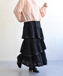 31 Sons de mode（トランテアン　ソン　ドゥ　モード）の「2026春夏新作 アシメティアードスカート（スカート）」