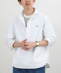 DANTON | 【DANTON/ダントン】DT-B0282SOX ROUND COLLAR P.O SHIRT LS 26SS(シャツ/ブラウス)