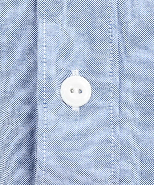 DANTON（ダントン）の「【DANTON】オックスフォード ラウンドカラー プルオーバーシャツ 長袖 26SS（DT-B0282SOX）（シャツ/ブラウス・メンズ・キナリ/ホワイト/ブルー・38/40/42/44）」の15枚目の写真