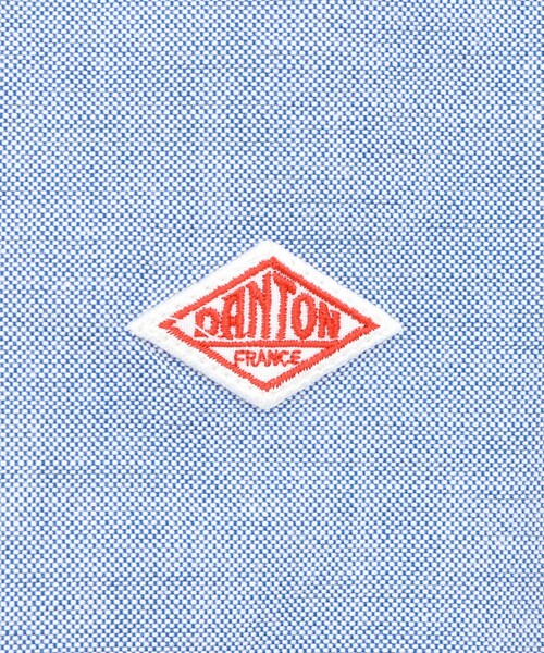 DANTON（ダントン）の「【DANTON】オックスフォード ラウンドカラー プルオーバーシャツ 長袖 26SS（DT-B0282SOX）（シャツ/ブラウス・メンズ・キナリ/ホワイト/ブルー・38/40/42/44）」の16枚目の写真