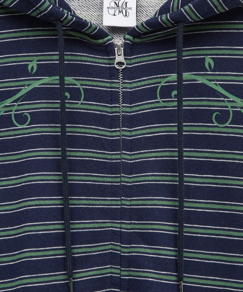 Midnight Move(ミッドナイトムーブ)の「set st hood zip up (navy)(パーカー・レディース・その他・FREE)」の3枚目の写真