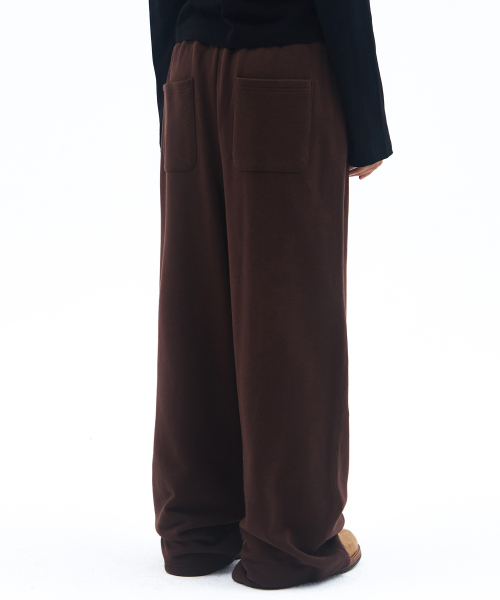 AMESWORLDWIDE(アメスワールドワイド)の「BASIC SMALL LOGO SWEAT PANTS BROWN(スウェットパンツ・レディース・その他・LARGE/MEDIUM/SMALL)」の4枚目の写真