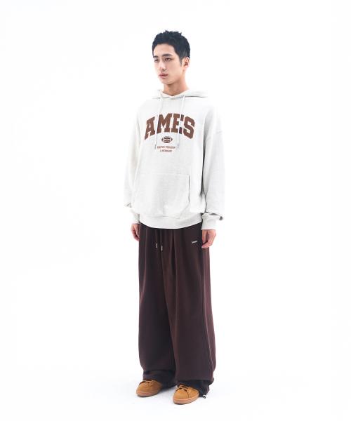 AMESWORLDWIDE(アメスワールドワイド)の「BASIC SMALL LOGO SWEAT PANTS BROWN(スウェットパンツ・レディース・その他・LARGE/MEDIUM/SMALL)」の8枚目の写真