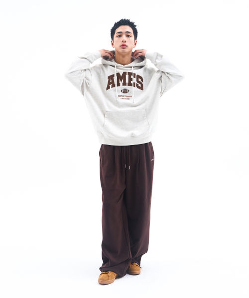 AMESWORLDWIDE(アメスワールドワイド)の「BASIC SMALL LOGO SWEAT PANTS BROWN(スウェットパンツ・レディース・その他・LARGE/MEDIUM/SMALL)」の9枚目の写真