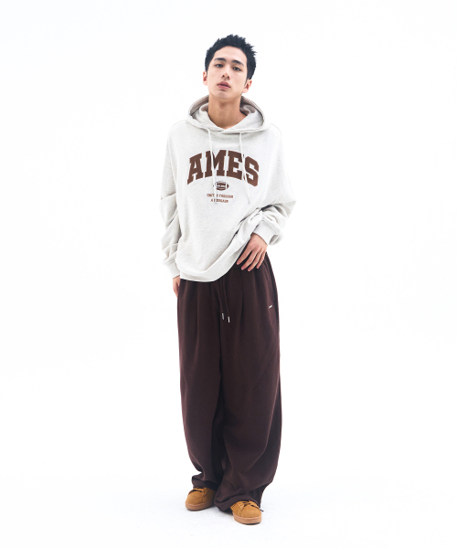AMESWORLDWIDE(アメスワールドワイド)の「BASIC SMALL LOGO SWEAT PANTS BROWN(スウェットパンツ・レディース・その他・LARGE/MEDIUM/SMALL)」の10枚目の写真