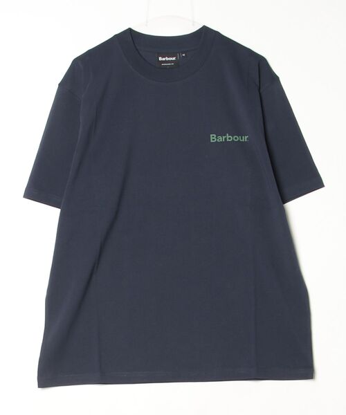 Barbour（バブアー）の「Crossby バックロゴ プリント Tシャツ（Tシャツ/カットソー・メンズ・オリーブ/ブラック/ネイビー/ホワイト・42/38/34/36/40）」の4枚目の写真