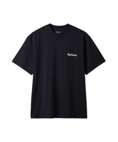 Barbour(バブアー)の「Crossby バックロゴ プリント Tシャツ(Tシャツ/カットソー・メンズ・オリーブ/ブラック/ネイビー/ホワイト・42/38/34/36/40)」の4枚目の写真