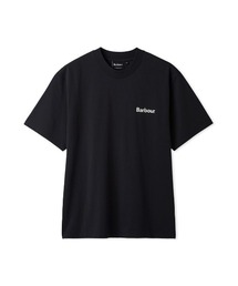 Barbour（バブアー）の「Crossby バックロゴ プリント Tシャツ（Tシャツ/カットソー）」