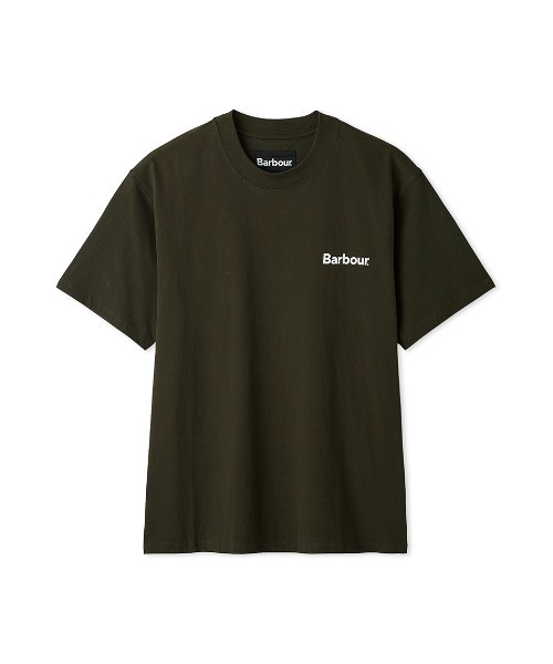 Barbour（バブアー）の「Crossby バックロゴ プリント Tシャツ（Tシャツ/カットソー・メンズ・オリーブ/ブラック/ネイビー/ホワイト・42/38/34/36/40）」の7枚目の写真