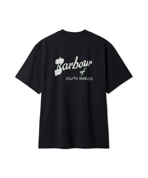 Barbour(バブアー)の「Crossby バックロゴ プリント Tシャツ(Tシャツ/カットソー・メンズ・オリーブ/ブラック/ネイビー/ホワイト・42/38/34/36/40)」の17枚目の写真