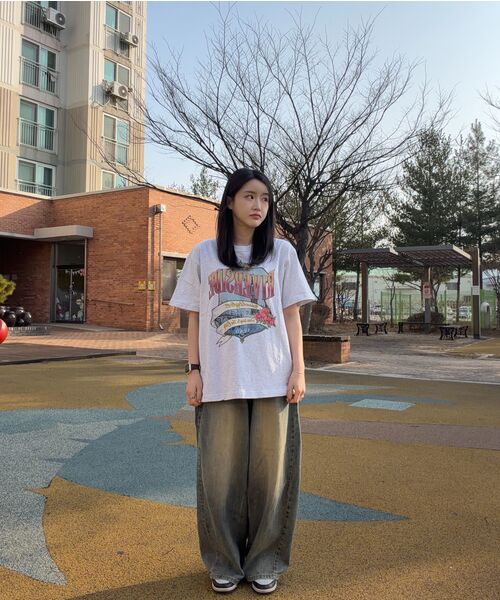 URBANDTYPE(アーバンディタイプ)の「リバーサイドシティTシャツ_ライトグレー(Tシャツ/カットソー・レディース・その他・SMALL/MEDIUM)」の12枚目の写真