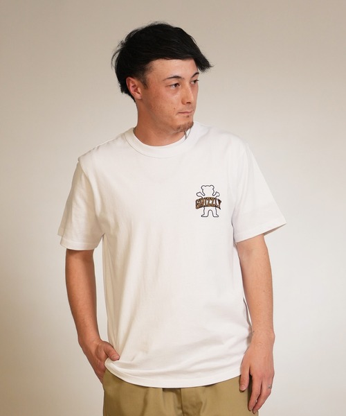 GRIZZLY(グリズリー)の「【ムラサキスポーツ限定】GRIZZLY/グリズリー 半袖Tシャツ メンズ ICONIC BEAR SST G26SS-2406(Tシャツ/カットソー・メンズ・ホワイト/ブラック・M/XL/L)」の3枚目の写真