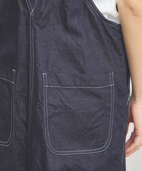 fig London(フィグロンドン)の「C/L DENIM jumper skirt(ワンピース・レディース・ネイビー・FREE)」の22枚目の写真