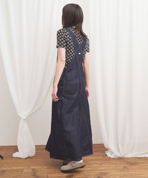 fig London(フィグロンドン)の「C/L DENIM jumper skirt(ワンピース・レディース・ネイビー・FREE)」の11枚目の写真