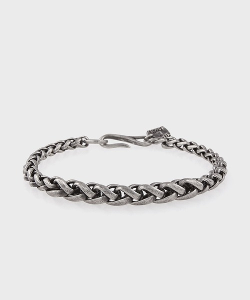 Paul Smith（ポールスミス）の「【限定】ウーブンチェーン ブレスレット【160946 240W】（ブレスレット・メンズ・シルバー・FREE）」の3枚目の写真