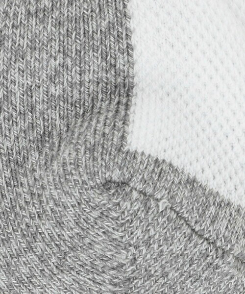 BEAUTY&YOUTH UNITED ARROWS（ビューティーアンドユースユナイテッドアローズ）の「コンフォート パイル アンクル ソックス（ソックス/靴下・メンズ・ブラック/ホワイト・FREE）」の6枚目の写真