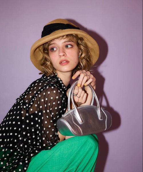 Cepica（セピカ）の「牛革横長2Wayミニボストン（ボストンバッグ・レディース・シルバー/ピンク・FREE）」の10枚目の写真