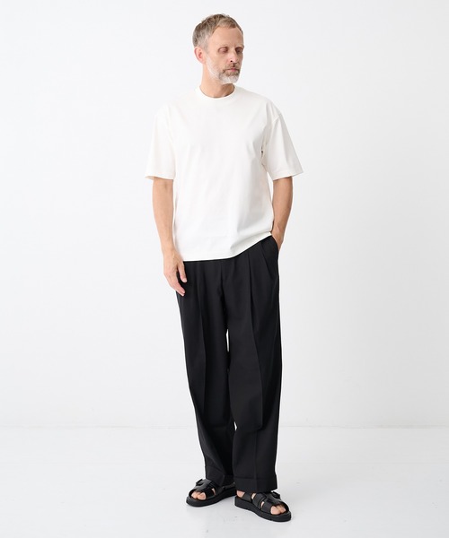 MARKAWARE/マーカウェア】DOUBLE PLEATED SEMI EASY TROUSERS/【軽涼