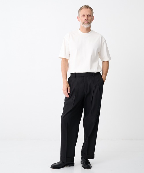 MARKAWARE/マーカウェア】DOUBLE PLEATED SEMI EASY TROUSERS/【軽涼