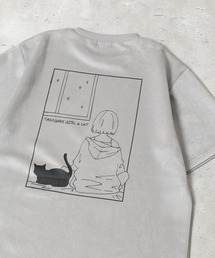 スウェードタッチダンボールTASOGAREGIRL 半袖Tシャツ