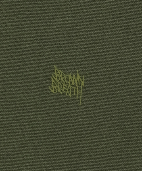 BROWNBREATH(ブラウンブレス)の「TAG PIGMENT TEE - KHAKI(Tシャツ/カットソー・レディース・その他・SMALL/MEDIUM/LARGE/X-LARGE/2XL)」の4枚目の写真