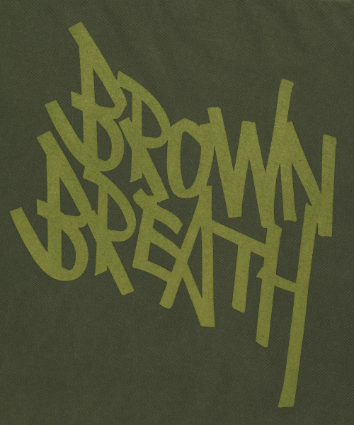 BROWNBREATH(ブラウンブレス)の「TAG PIGMENT TEE - KHAKI(Tシャツ/カットソー・レディース・その他・SMALL/MEDIUM/LARGE/X-LARGE/2XL)」の6枚目の写真