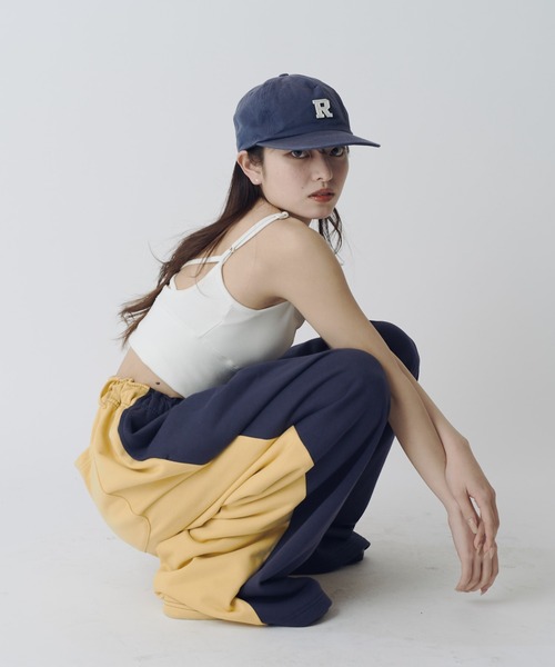 Lui's(ルイス)の「【WEB限定】配色スウェットワイドパンツ(その他パンツ・メンズ・ネイビー/オフホワイト・S/M)」の8枚目の写真