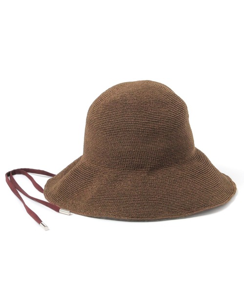 studio CLIP(スタディオクリップ)の「【daily CLIP】odds プレーンリボンハット(ハット・レディース・グレー/ブラウン/スカイブルー・FREE)」の4枚目の写真