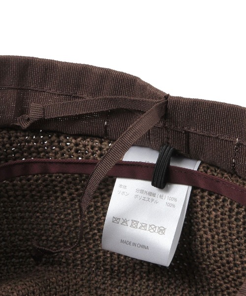 studio CLIP(スタディオクリップ)の「【daily CLIP】odds プレーンリボンハット(ハット・レディース・グレー/ブラウン/スカイブルー・FREE)」の12枚目の写真