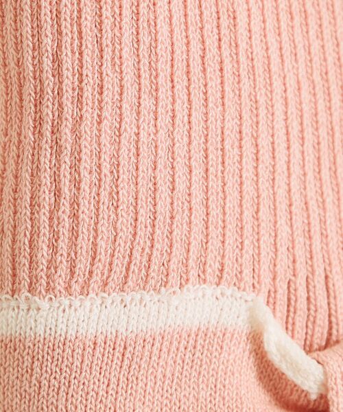 ITS'DEMO（イッツデモ）の「【手洗い可】袖口リボンニット（ニット/セーター・レディース・パープル/ブラック/アイボリー/ベビーピンク・00）」の19枚目の写真