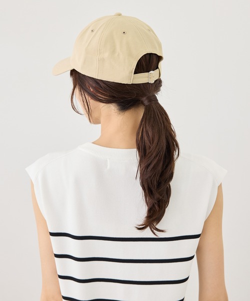 BEVERLY HILLS POLO CLUB(ビバリーヒルズポロクラブ)の「【BEVERLYHILLS POLO CLUB】オックスローキャップ/吸水速乾(キャップ・レディース・ピンク/ベージュ/ブラック系その他・FREE)」の7枚目の写真