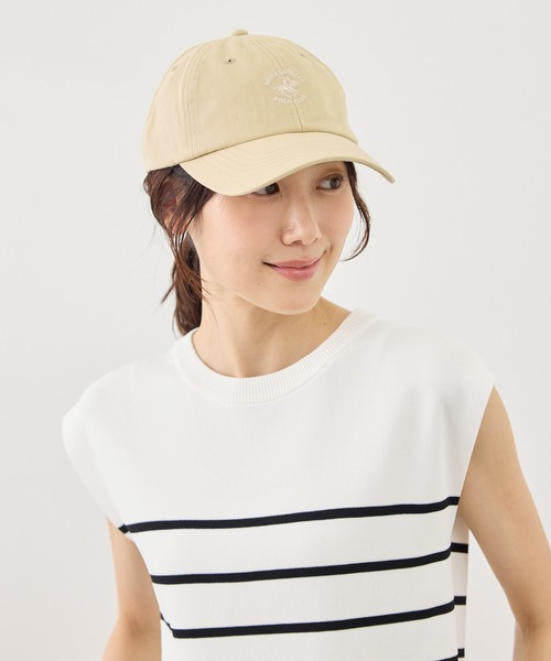BEVERLY HILLS POLO CLUB(ビバリーヒルズポロクラブ)の「【BEVERLYHILLS POLO CLUB】オックスローキャップ/吸水速乾(キャップ・レディース・ピンク/ベージュ/ブラック系その他・FREE)」の8枚目の写真