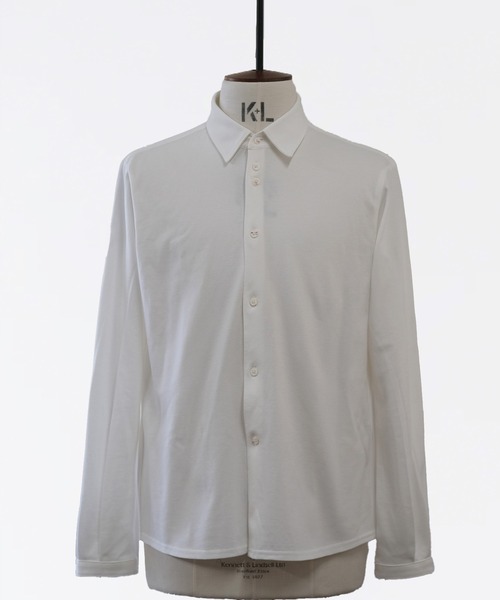 SHINYAKOZUKA(シンヤコヅカ)の「UPCYCLED HENRY CUFFS SHIRT(シャツ/ブラウス・メンズ・ブラック/Navy/ホワイト系その他/レッド・SMALL/LARGE/MEDIUM/X-SMALL)」の2枚目の写真