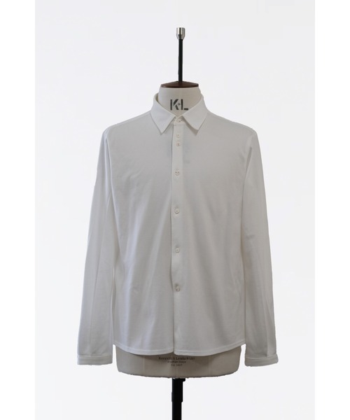 SHINYAKOZUKA(シンヤコヅカ)の「UPCYCLED HENRY CUFFS SHIRT(シャツ/ブラウス・メンズ・ブラック/Navy/ホワイト系その他/レッド・SMALL/LARGE/MEDIUM/X-SMALL)」の5枚目の写真