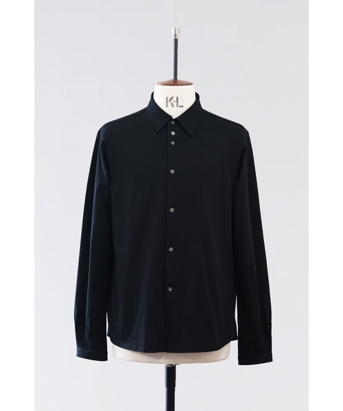 SHINYAKOZUKA(シンヤコヅカ)の「UPCYCLED HENRY CUFFS SHIRT(シャツ/ブラウス・メンズ・ブラック/Navy/ホワイト系その他/レッド・SMALL/LARGE/MEDIUM/X-SMALL)」の8枚目の写真