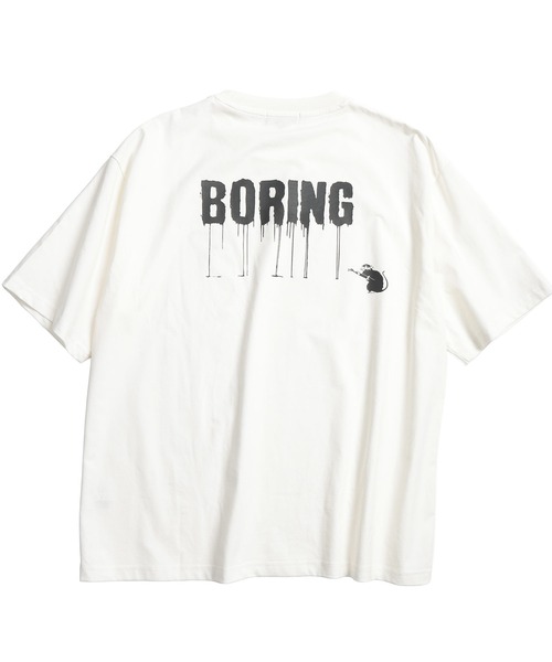BRANDALISED(ブランダライズド)の「BRANDALISED (ブランダライズド) Tシャツ 半袖 バンクシー ストレッチ カットソー Love Rat BR26SU03D12 バックプリント メンズ レディース(Tシャツ/カットソー・メンズ・ホワイト/ブラック/ダークグレー・L/LL/M)」の17枚目の写真